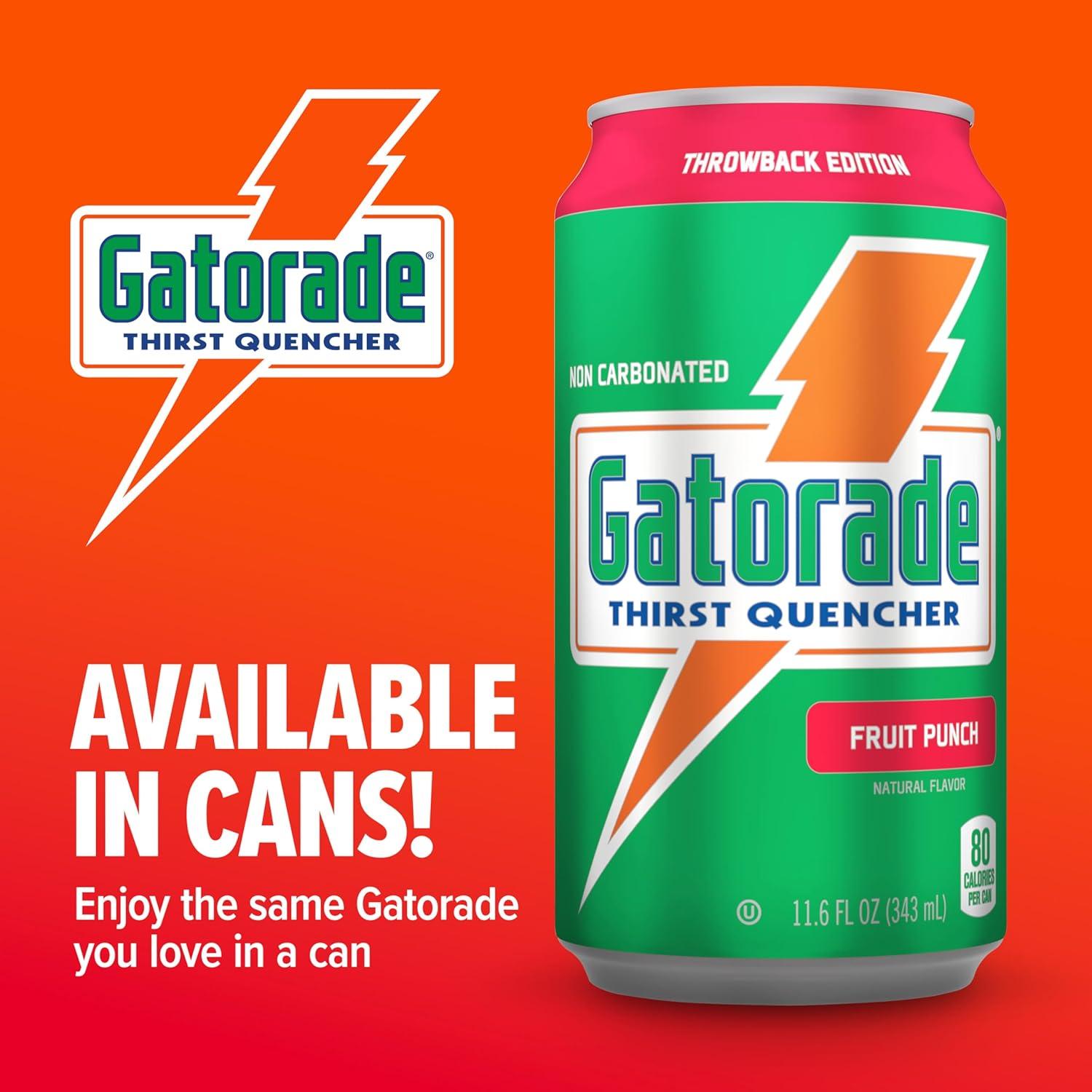 imageGatorade Thirst Quencher 3Flavor Variety 12 Fl Oz Cans Pack of 18Variety Pack