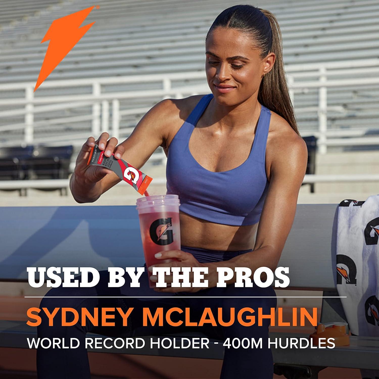 imageGatorade Thirst Quencher Powder Sticks 3 Flavor Variety Pack 30 PackOrange