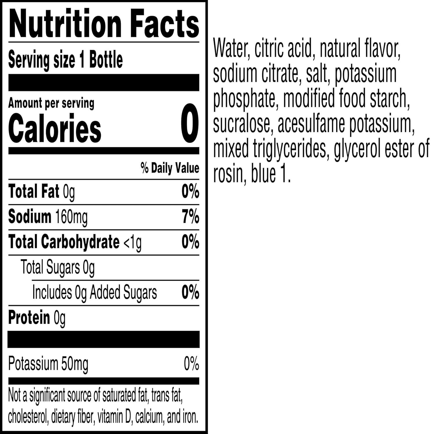 imageGatorade Thirst Quencher Zero Sugar Sports Drink Fruit Punch 12oz Bottles 12 Pack Electrolytes for RehydrationZero Sugar Cool Blue