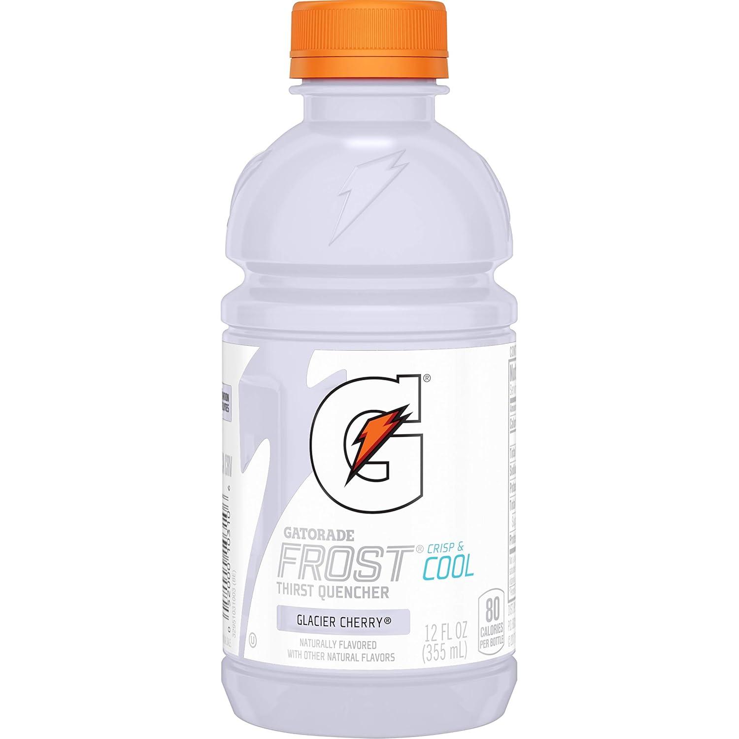 imageGatorade Thrist Quencher Lime Cucumber 12 Fl Oz Pack of 12Glacier Cherry