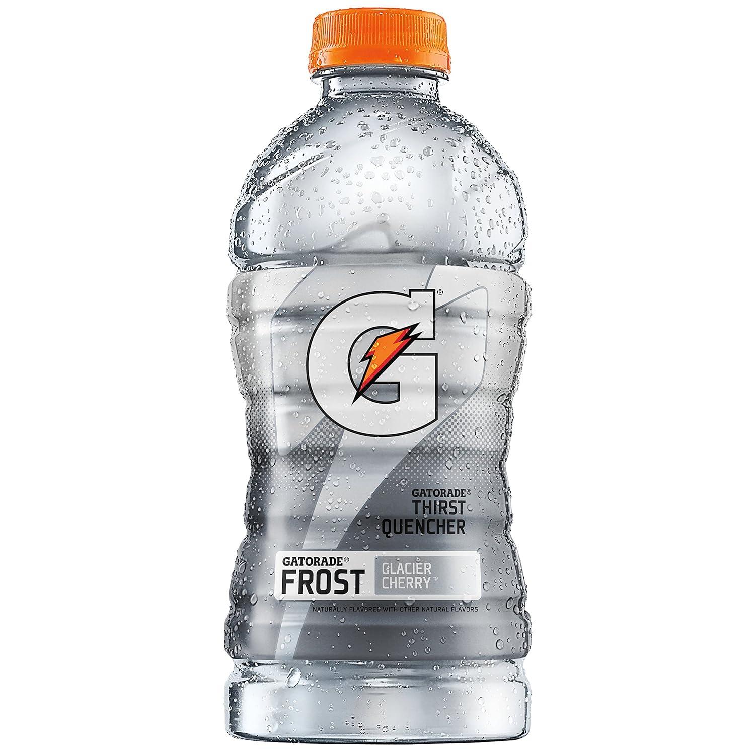 imageGatorade Thrist Quencher Lime Cucumber 12 Fl Oz Pack of 12Glacier Cherry