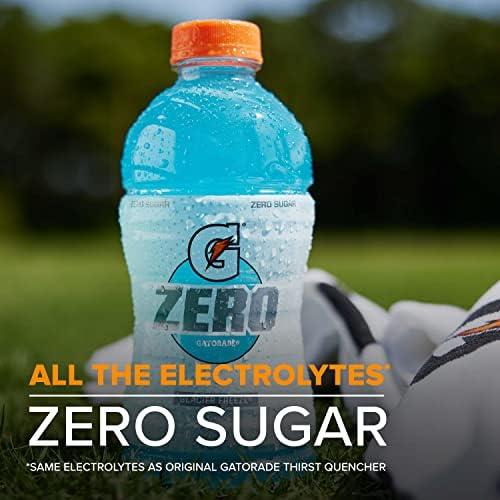 imageGatorade Zero Sugar Thirst Quencher Glacier Cherry Variety Pack 12 Fl Oz Pack of 24Zero Glacier Cherry Variety Pack