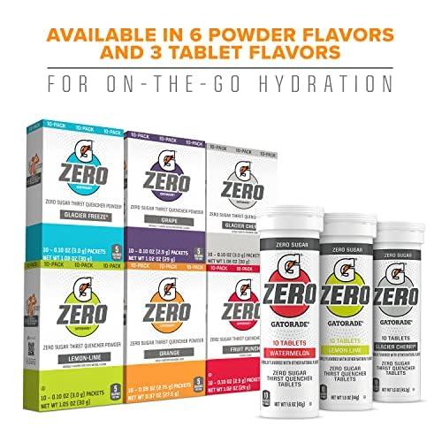imageGatorade Zero Tablets Variety Pack Pack of 40Glacier Cherry