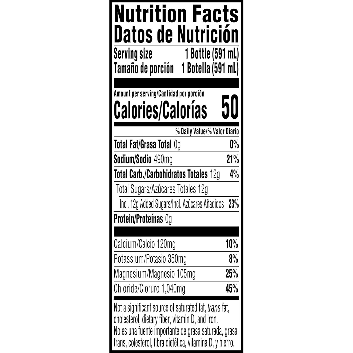 imageGatorlyte Rapid Rehydration Electrolyte Beverage Pineapple Mango 20 Fl Oz Pack of 12