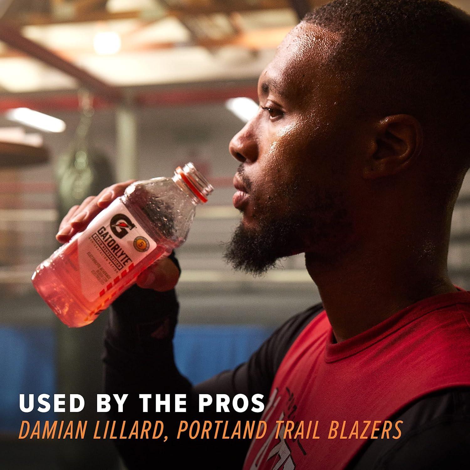 imageGatorlyte Rapid Rehydration Electrolyte Beverage Pineapple Mango 20 Fl Oz Pack of 12