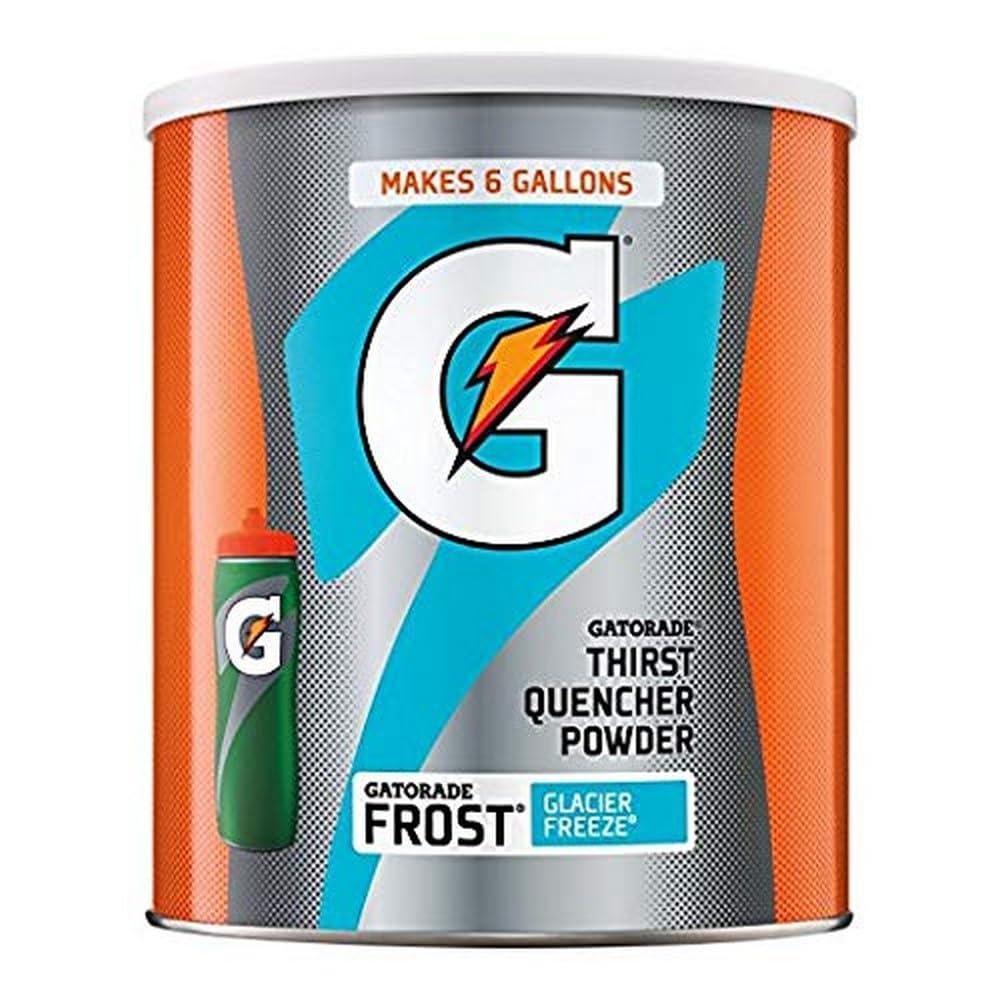 imageG ESSNTL Organic Gatorade Thirst Quencher Powder Strawberry 509 oz Canister Pack of 3Glacier Freeze
