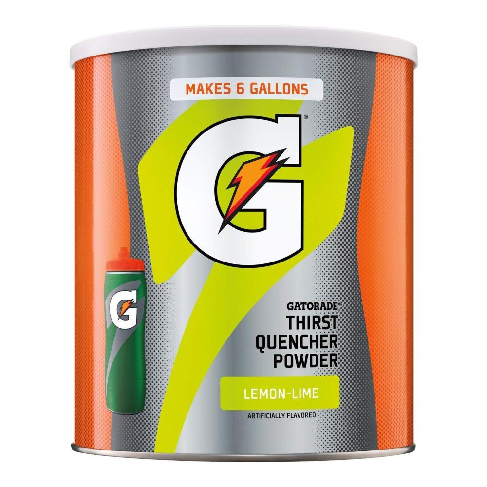 imageG ESSNTL Organic Gatorade Thirst Quencher Powder Strawberry 509 oz Canister Pack of 3LemonLime