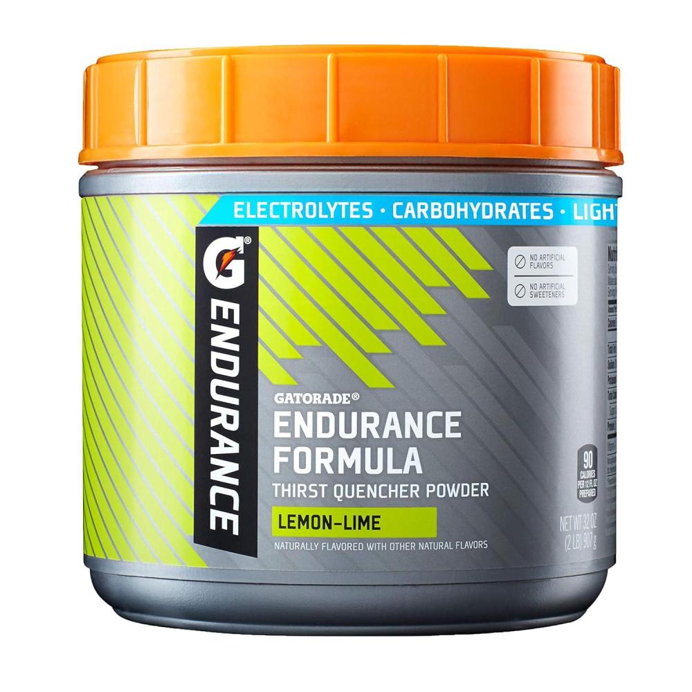 imageGatorade Endurance Formula Powder Orange 32 Ounce Pack of 1LemonLime