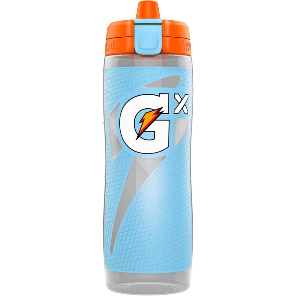 imageGatorade Gx Bottle Black 30ozLight Blue