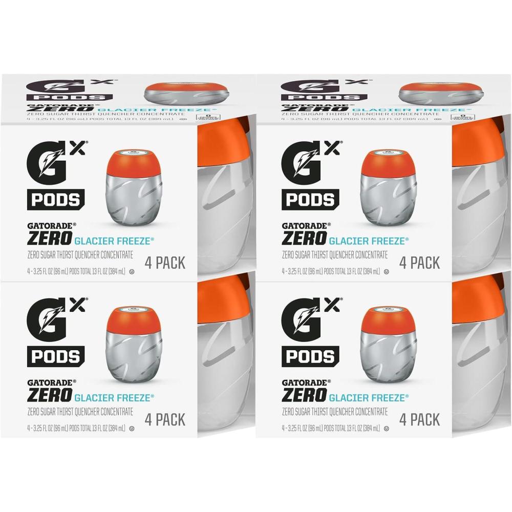 imageGatorade Gx Hydration System NonSlip Gx Squeeze Bottles Or Gx Sports Drink Concentrate Pods