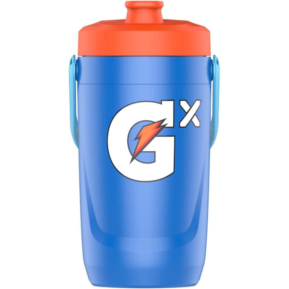 imageGatorade Gx Performance Jug 64oz Leakproof Non Slip Grip Great for Athletes NavyCobalt
