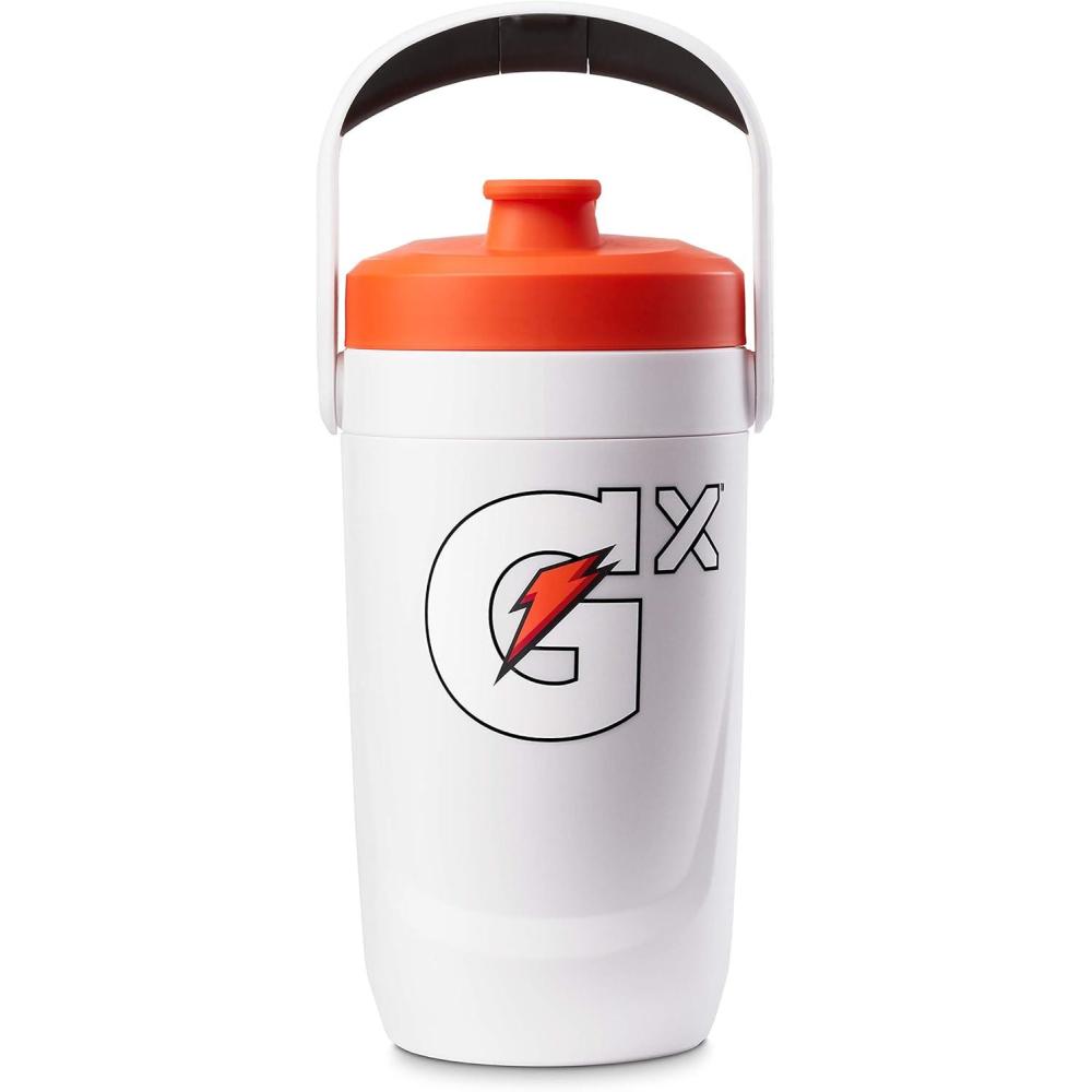 imageGatorade Gx Performance Jug 64oz Leakproof Non Slip Grip Great for Athletes NavyWhite