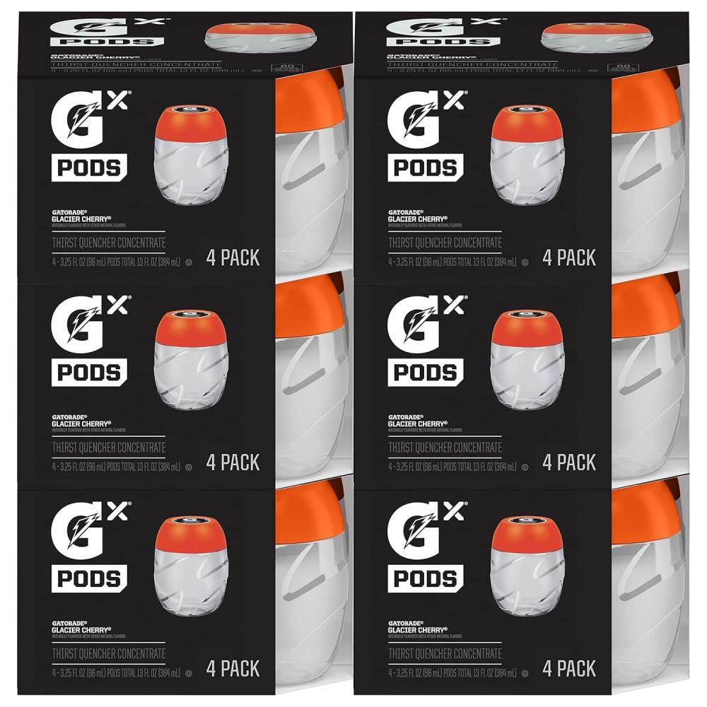 imageGatorade Gx Pods VP New 16ctGlacier Cherry