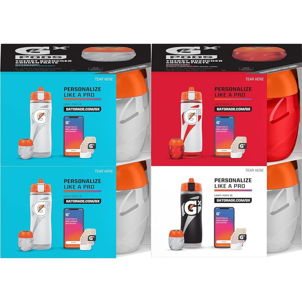 imageGatorade Gx Pods VP New 16ctVariety Pack