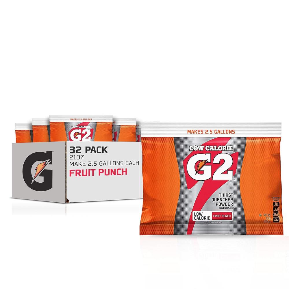 imageGatorade Powder Bag Riptide Rush 131 Pound Pack of 32Fruit Punch