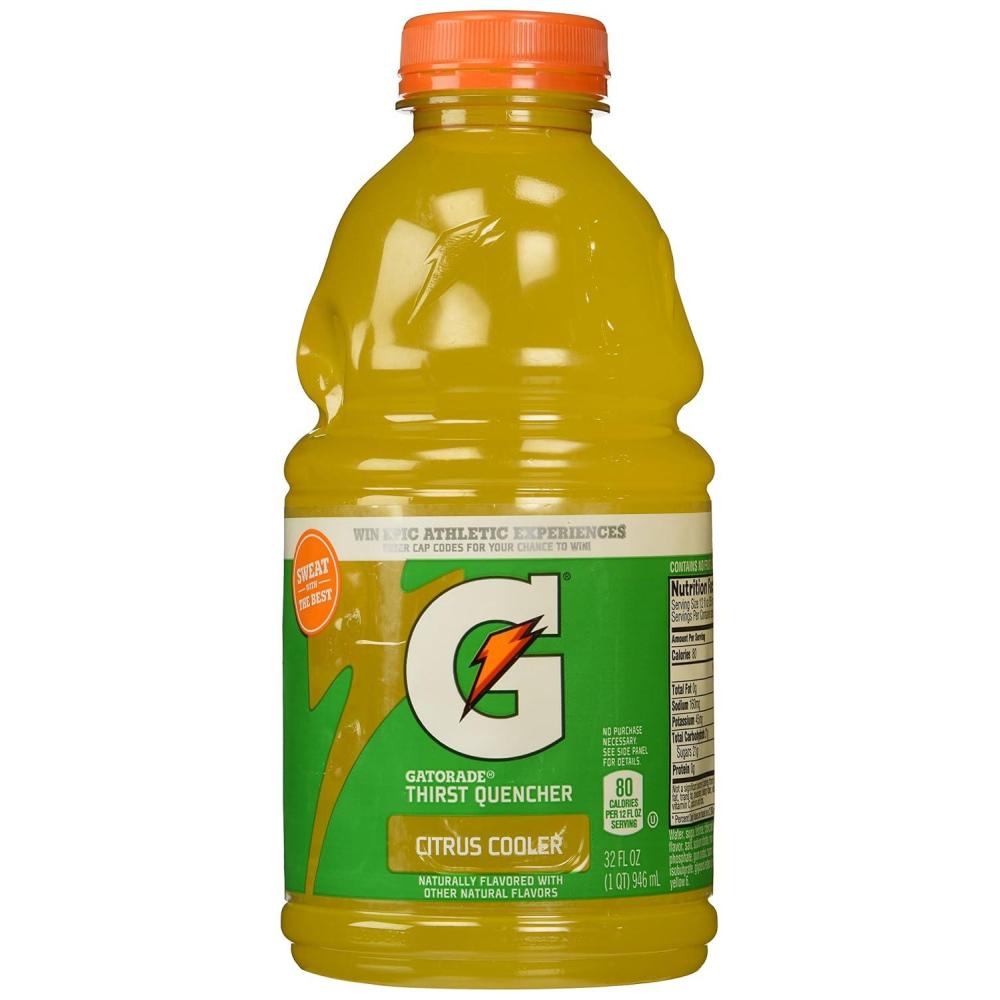 imageGatorade Thrist Quencher Lime Cucumber 12 Fl Oz Pack of 12Citrus Cooler
