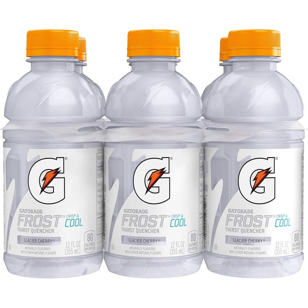 imageGatorade Thrist Quencher Lime Cucumber 12 Fl Oz Pack of 12Glacier Cherry