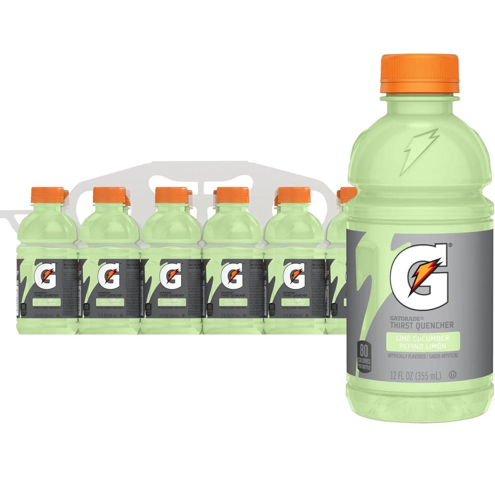 imageGatorade Thrist Quencher Lime Cucumber 12 Fl Oz Pack of 12Lime Cucumber