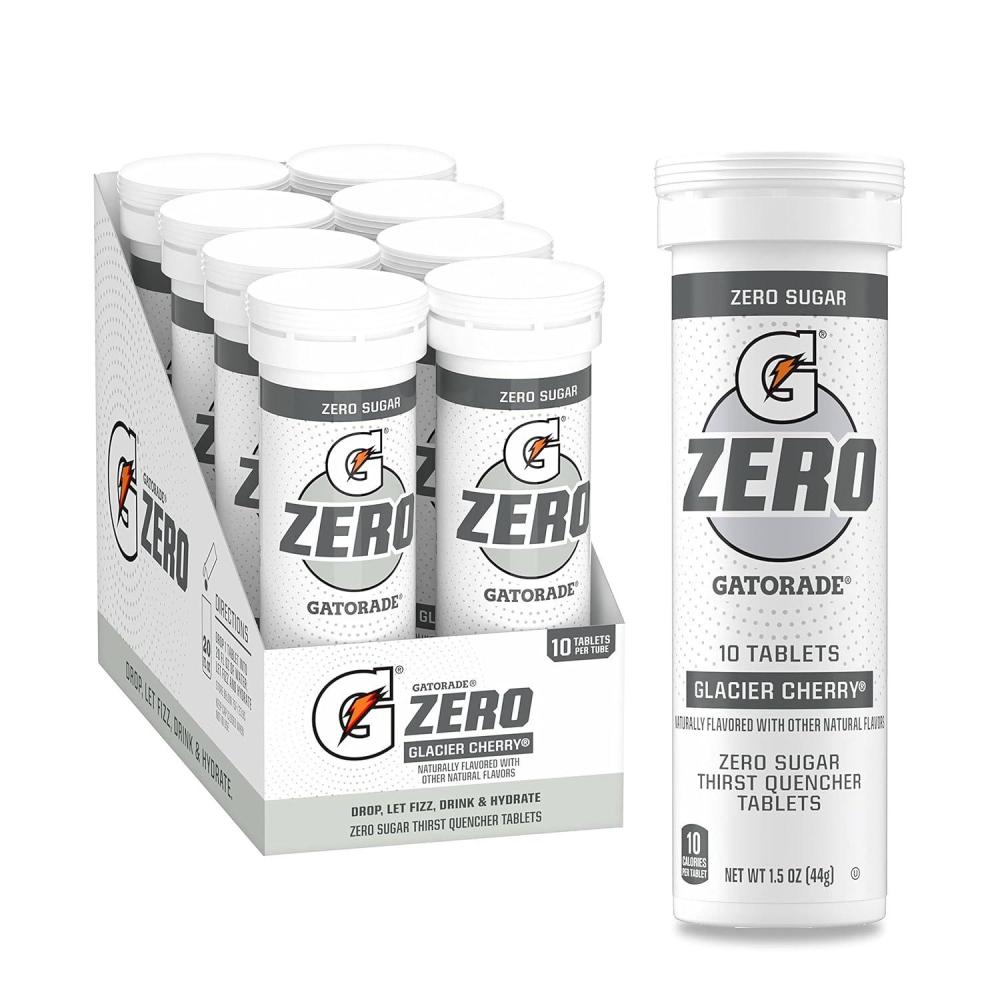 imageGatorade Zero Tablets Variety Pack Pack of 40Glacier Cherry