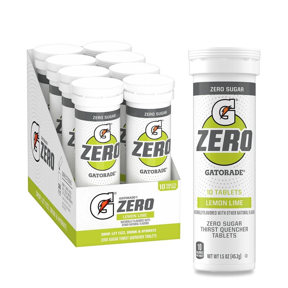 imageGatorade Zero Tablets Variety Pack Pack of 40Lemon Lime