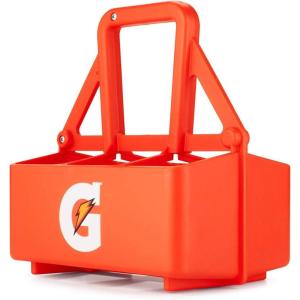 Gatorade 6-Pack Squeeze Bottle Carrier, Team Equipment, Orange(Bottle)