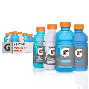 Gatorade Classic Thirst Quencher, Variety Pack, 12 Fl Oz (Pack of 24)(Frost Variety)