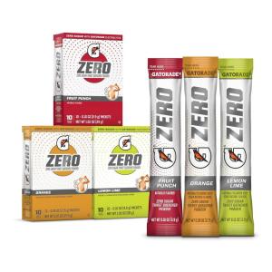 Gatorade G Zero Sports Drink Mix Powder Packets, 3 Flavor Frost Variety Pack, Electrolyte Powder Drink Mix for Hydration, Zero Sugar, 30 Total Packets(Classic Variety)