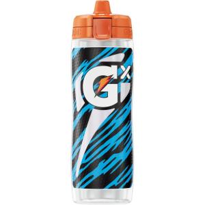 Gatorade Gx NFL Non-Slip Squeeze Bottles, Gx Hydration System, & Gx Sports Drink Concentrate Pods(Carolina Panthers)