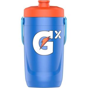 Gatorade Gx Performance Jug, 64oz, Leakproof, Non Slip Grip, Great for Athletes, Navy(Cobalt)