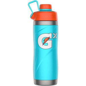 Gatorade Gx Stainless Steel Bottle, 32oz(Neon Blue)