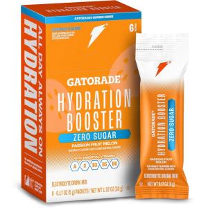 Gatorade Hydration Booster Zero Sugar – Passion Fruit Melon (Pack of 6)(Passion Fruit Melon)