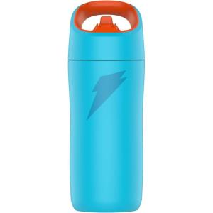 Gatorade Kids’ Rookie Metal Water Bottle, 12oz, Stainless Steel Bottle, Double-Wall Insulation, Vacuum Insulated, Thermo Mug(Light Blue)