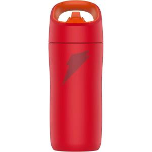 Gatorade Kids’ Rookie Metal Water Bottle, 12oz, Stainless Steel Bottle, Double-Wall Insulation, Vacuum Insulated, Thermo Mug(Red)