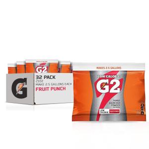 Gatorade Powder Bag Riptide Rush, 1.31 Pound (Pack of 32)(Fruit Punch)