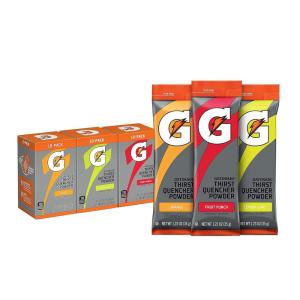 Gatorade Thirst Quencher Powder Sticks, 3 Flavor Variety Pack, (30 Pack)(3 Flavor Variety Pack)