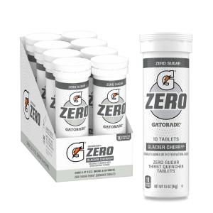 Gatorade Zero Tablets, Variety Pack (Pack of 40)(Glacier Cherry)