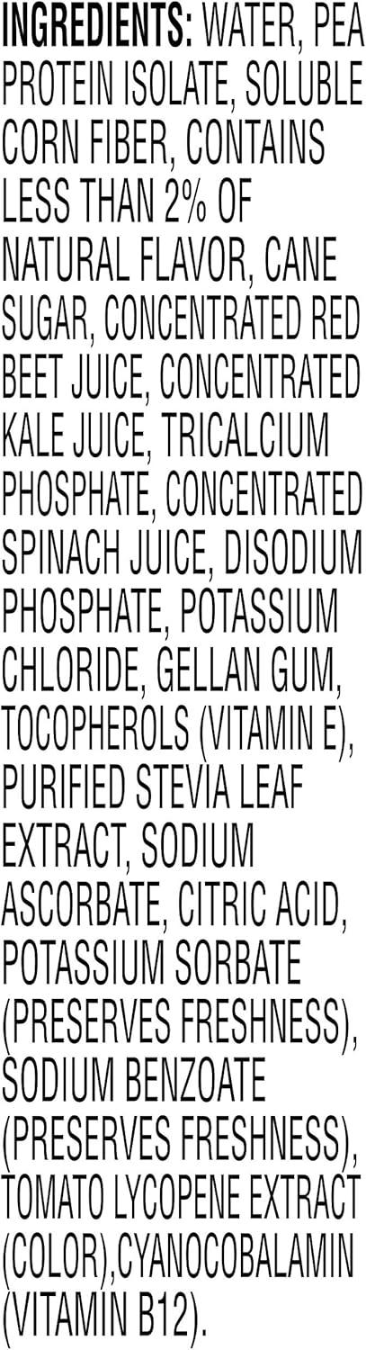 imageEvolve Plant Based Protein Shake Vanilla Bean 20g Vegan Protein Dairy Free No Artificial Sweeteners NonGMO 10g Fiber 11 Fl Oz Pack of 12 Formula May VaryBerry