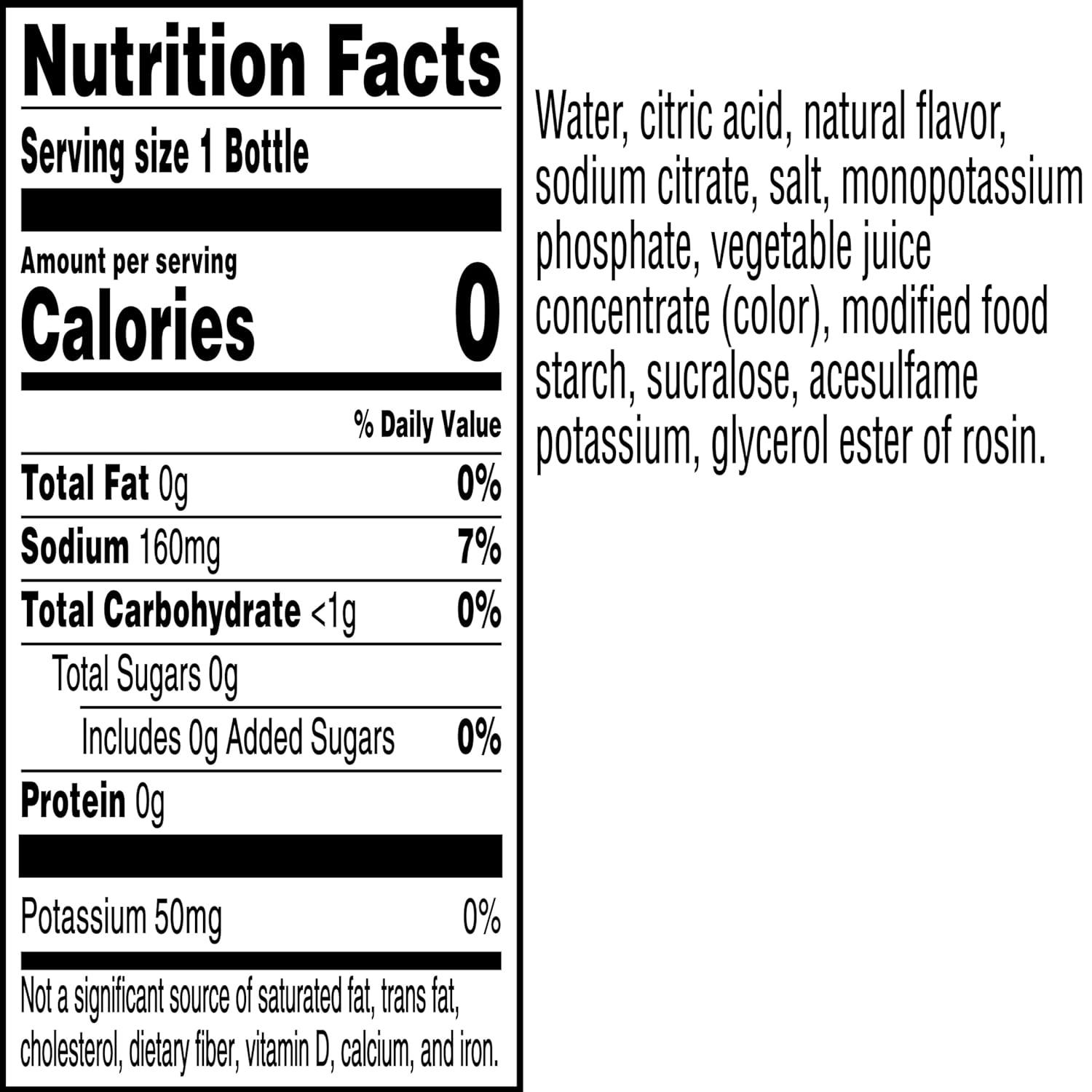 imageGatorade Zero Flavor Variety Pack 12 Fl Oz Bottles 18 PackBerry