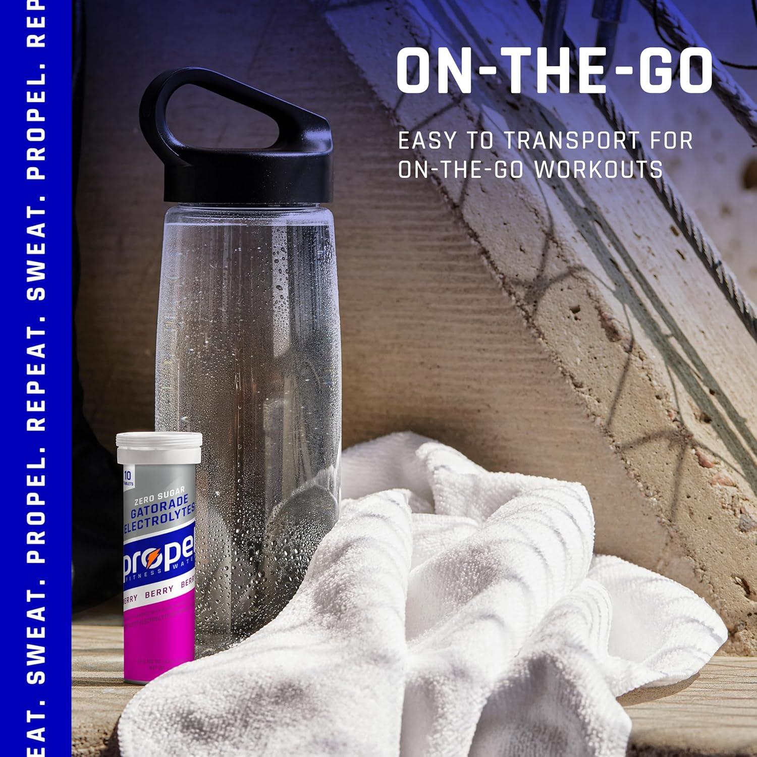 imagePropel Tablets 4 Flavor Variety Pack Makes 169oz Fl Oz 40 countBerry