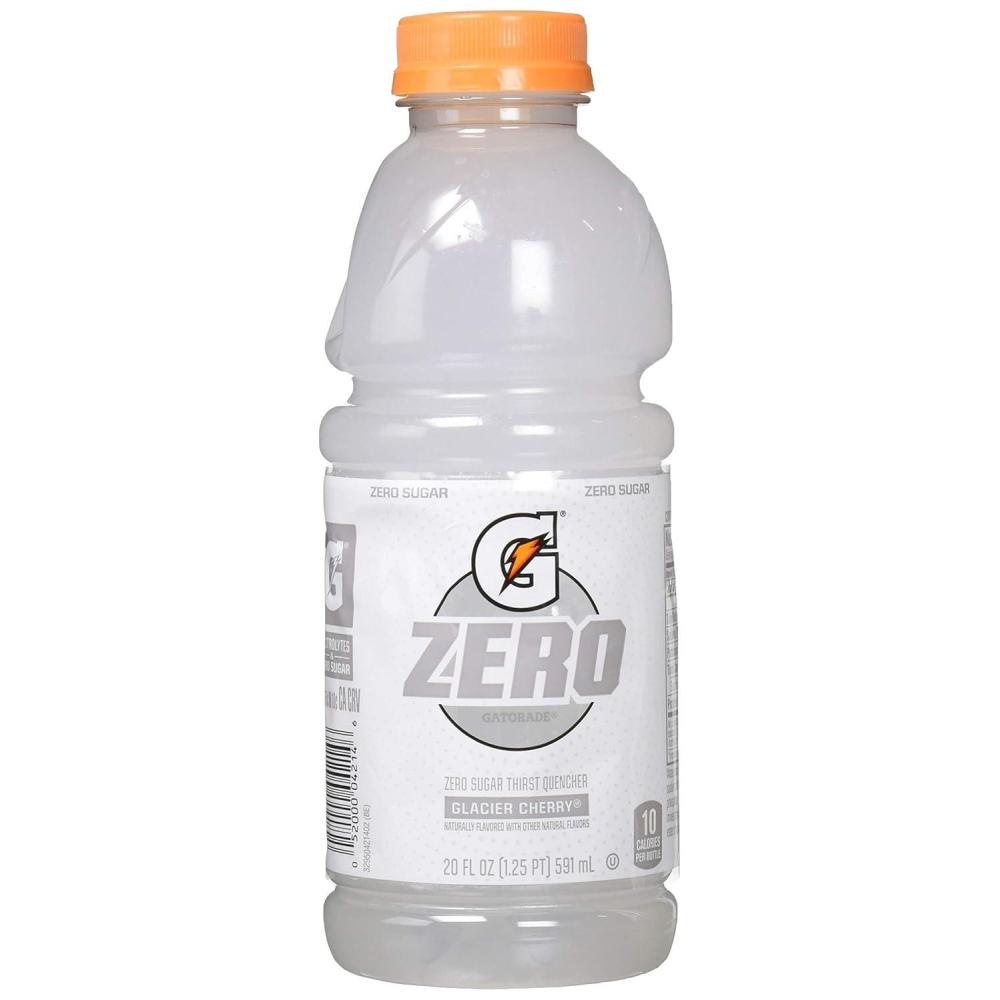 imageGatorade Zero Flavor Variety Pack 12 Fl Oz Bottles 18 PackGlacier Cherry