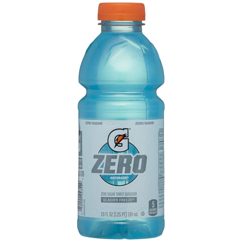 imageGatorade Zero Flavor Variety Pack 12 Fl Oz Bottles 18 PackGlacier Freeze