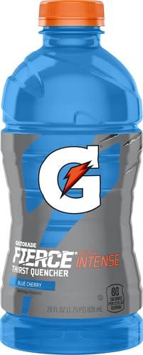imageGatorade Fierce Blue Cherry Thirst Quencher 28 Fl Oz BottleBlue Cherry