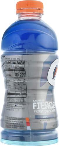 imageGatorade Fierce Blue Cherry Thirst Quencher 28 Fl Oz BottleGrape