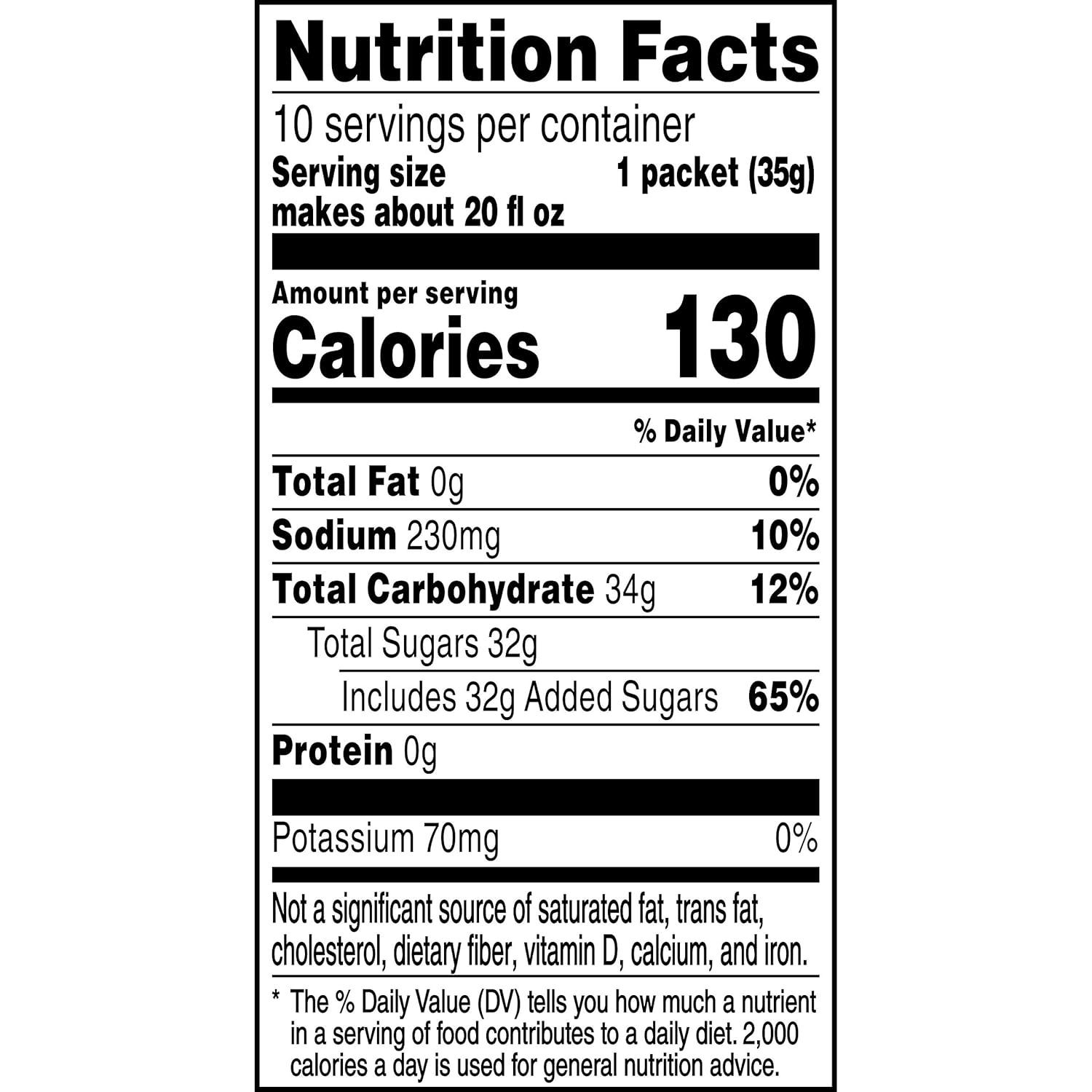 imageGatorade G Powder 10ct Punch Mixed Fruit 10 Count