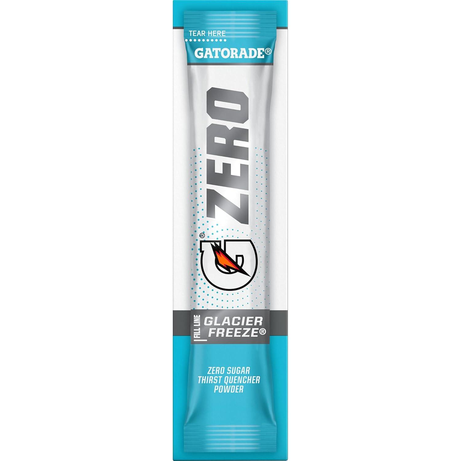 imageGatorade G Zero Powder Packets Glacier Cherry 108oz 10ctGlacier Freeze