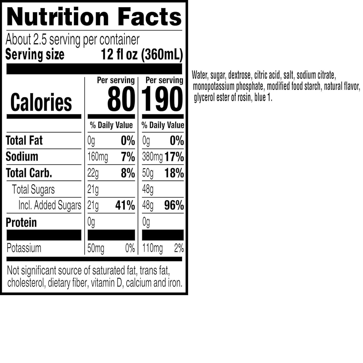 imageGatorade Glacier Freeze Thirst Quencher 28 Fl Oz Bottle