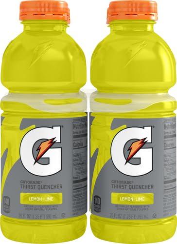 imageGatorade Sports Drink Lemon Lime 20oz 4pk Bottles