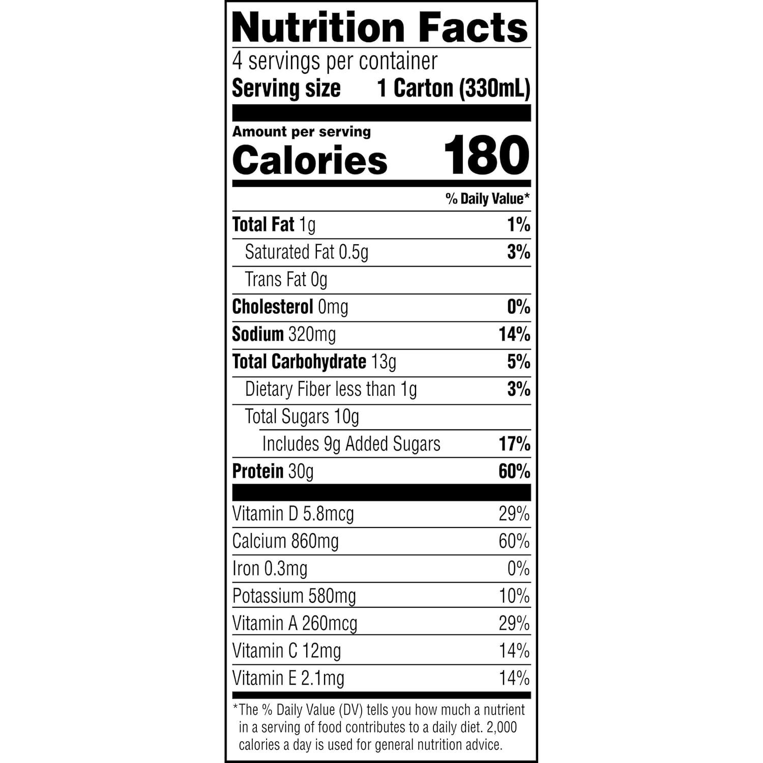 imageGatorade Super Shake Vanilla 30g Protein 1116 Fl oz Carton Pack of 4Vanilla