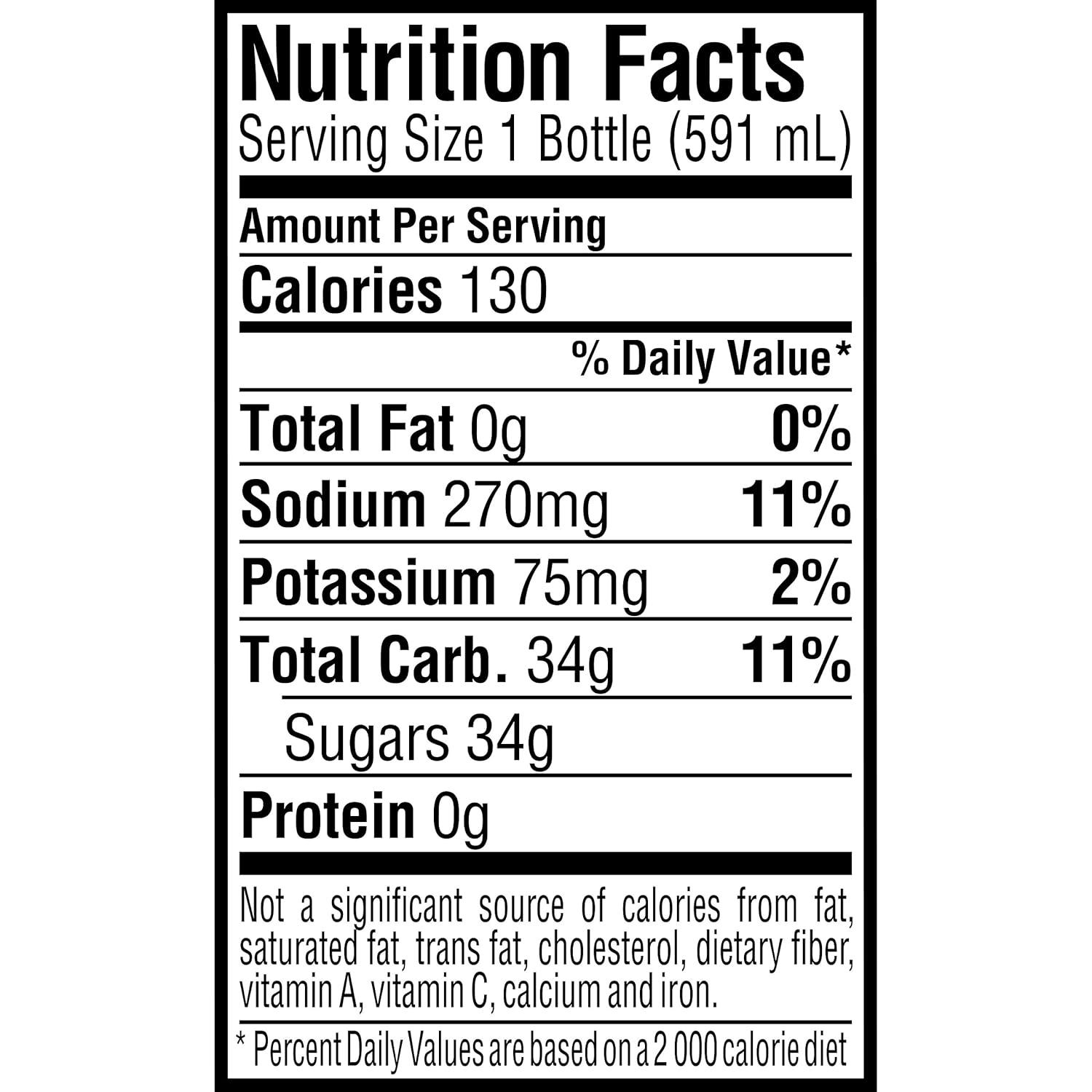 imageGatorade Thirst Quencher Sports Drink Cool Blue 20oz Bottles 4 Pack Electrolytes for RehydrationCool Blue