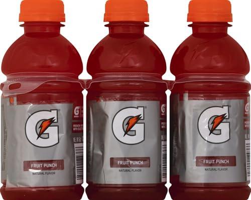 imageGatorade Thirst Quencher Sports Drink Cool Blue 20oz Bottles 4 Pack Electrolytes for RehydrationFruit Punch